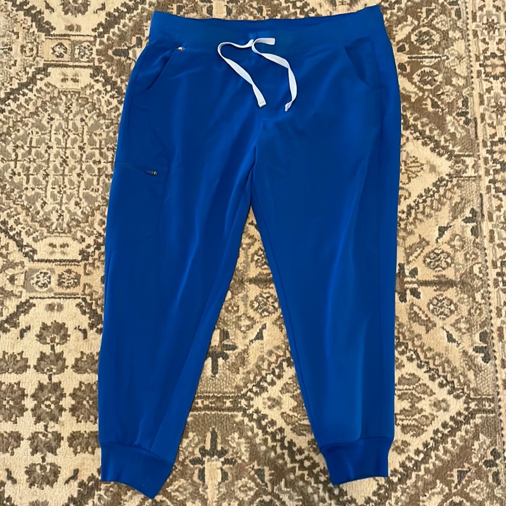 FIGS Royal Blue Jogger Scrub Pants